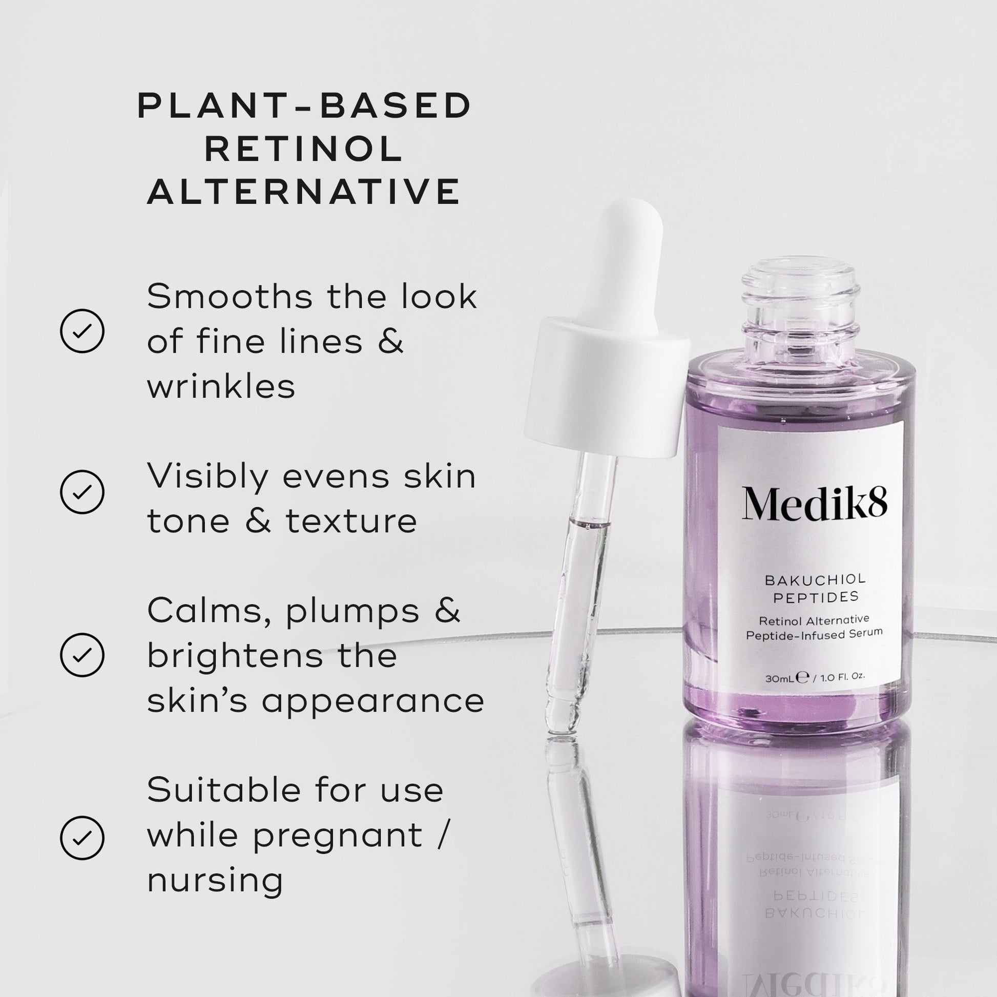 Medik8 Bakuchiol Peptides - Benefits