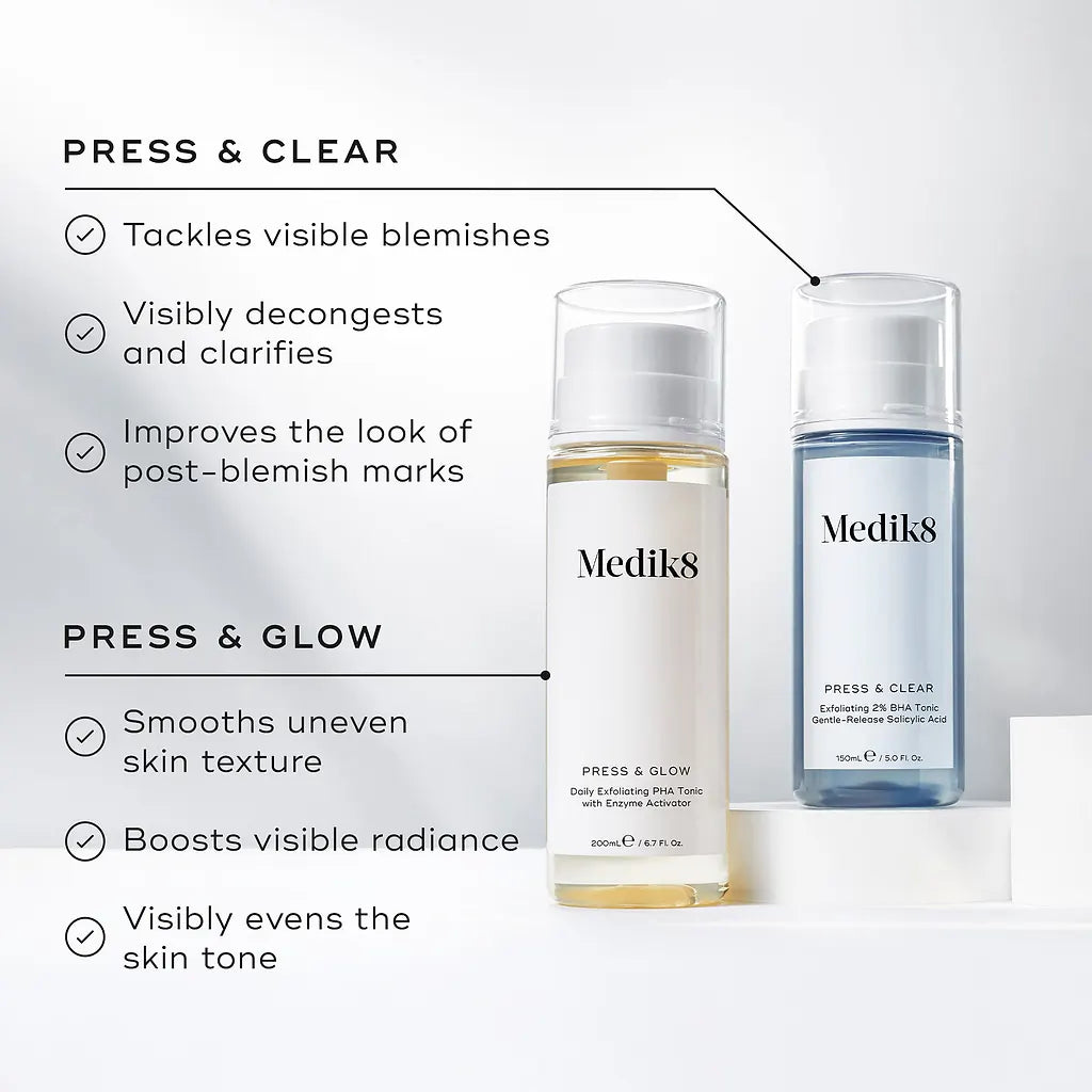 Medik8 Travel Press & Glow 30mL
