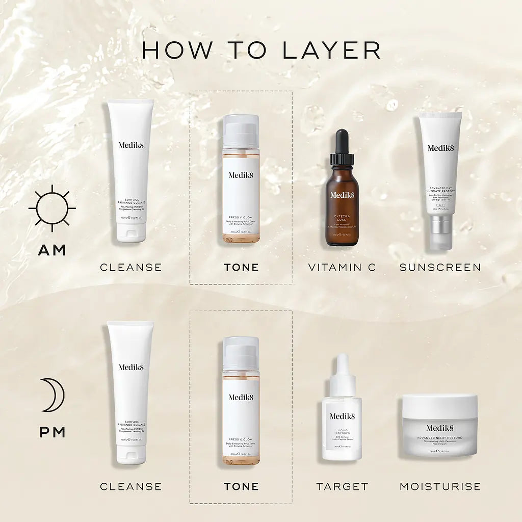 Medik8 Travel Press & Glow 30mL