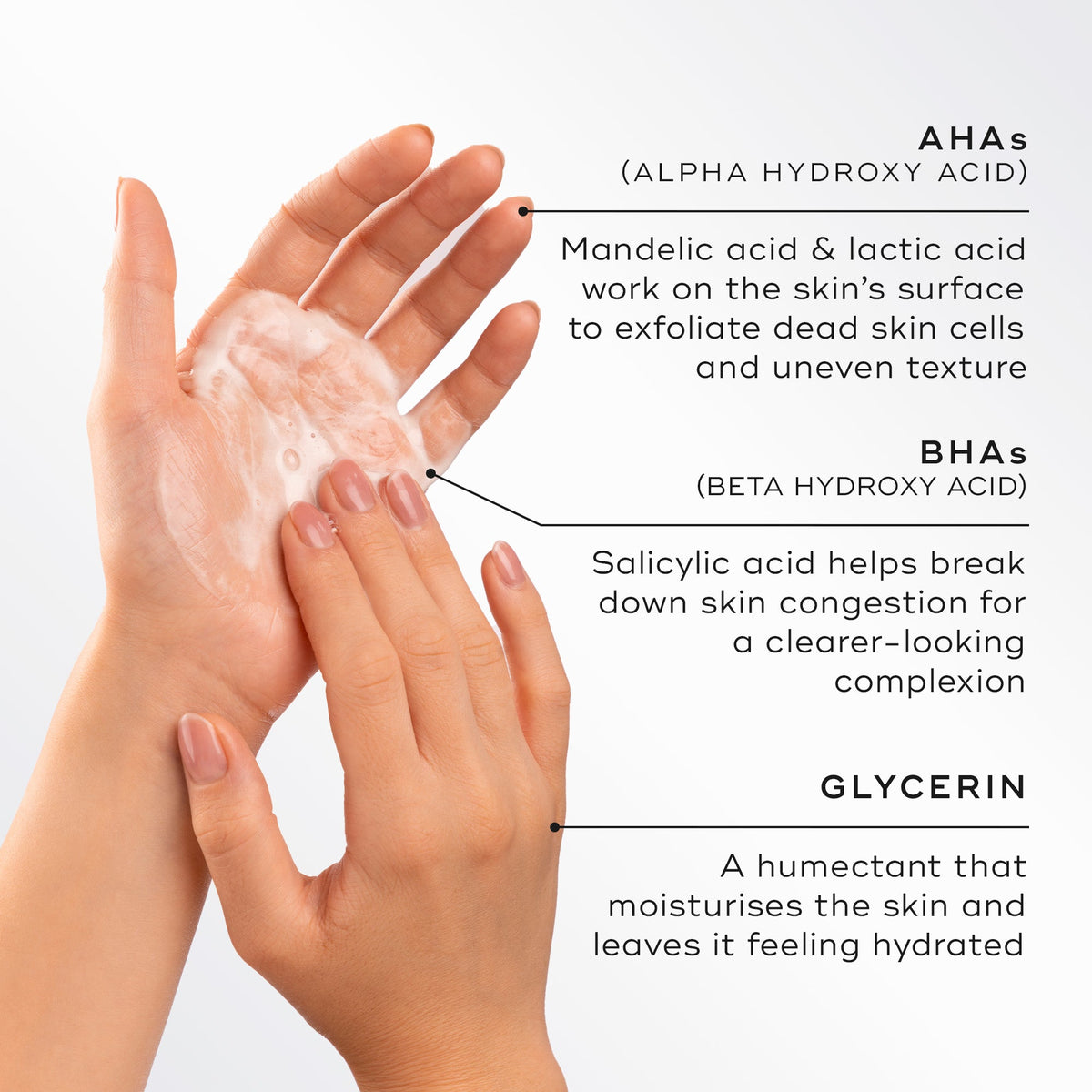 Medik8 Surface Radiance Cleanse Ingredients