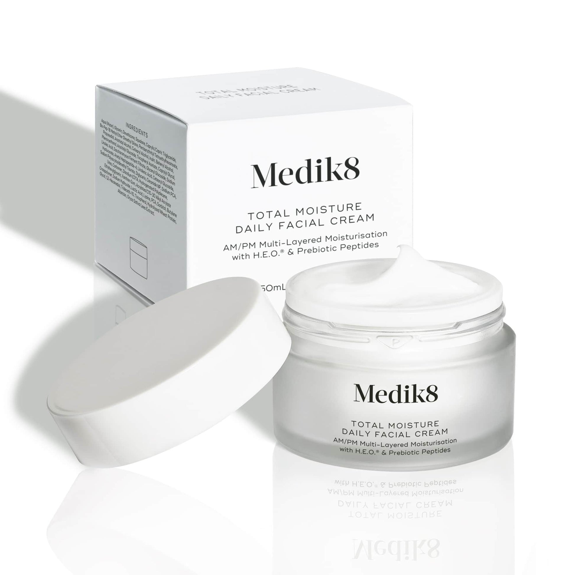 Medik8 Total Moisture Daily Facial Cream Product and Carton