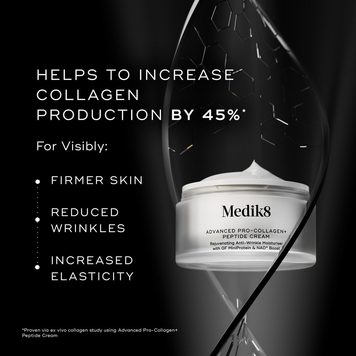 Medik8 Advanced Pro Collagen Peptide Cream - Benefits