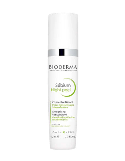 Bioderma Sebium Night Peel with Glycolic Acid for Acne-Prone Skin 40ML