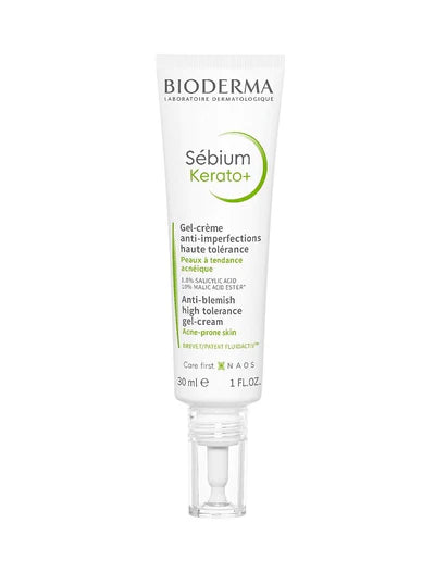 Bioderma Sebium Kerato+ Gel-Cream Gentle Anti-Blemish Moisturiser for Acne Prone skin 30ML