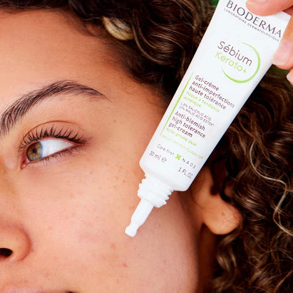 Bioderma Sebium Kerato+ Gel-Cream Gentle Anti-Blemish Moisturiser for Acne Prone skin 30ML