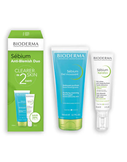 Bioderma Sebium Anti-Blemish Duo for Acne-Prone Skin