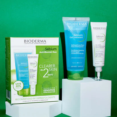 Bioderma Sebium Anti-Blemish Duo for Acne-Prone Skin
