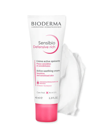 Bioderma Sensibio Defensive Rich Moisturiser for Sensitive Skin 40ML