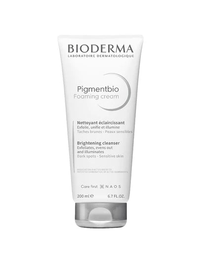 Bioderma Pigmentbio Foaming cream, brightening cleanser for Hyperpigmentation and dark spots 200ML