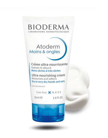 Bioderma Atoderm Hand & Nails Cream for Dry Skin 50Ml