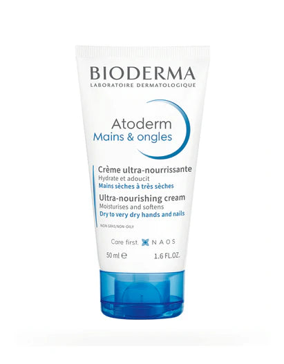 Bioderma Atoderm Hand & Nails Cream for Dry Skin 50Ml