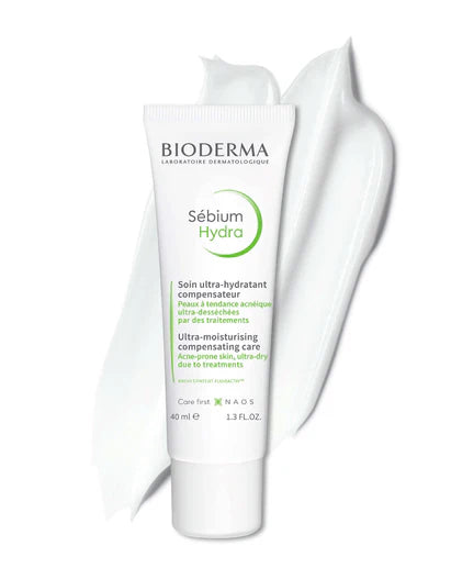 Bioderma Sebium Hydra Moisturiser for Acne-Prone Skin undergoing medical treatment 40ML