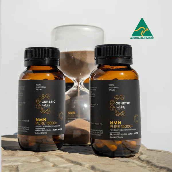 Genetic Labs Australia NMN Supplément | Pur et testé par des tiers | 60 x 250mg
