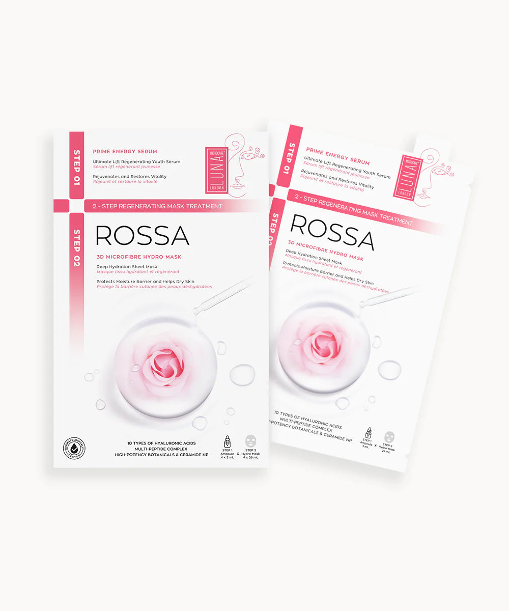 Rossa Microfibre Mask + Serum