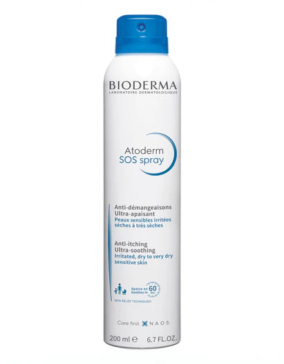 Bioderma Atoderm SOS Anti-Itching Spray for very dry skin prone to eczema 200ML