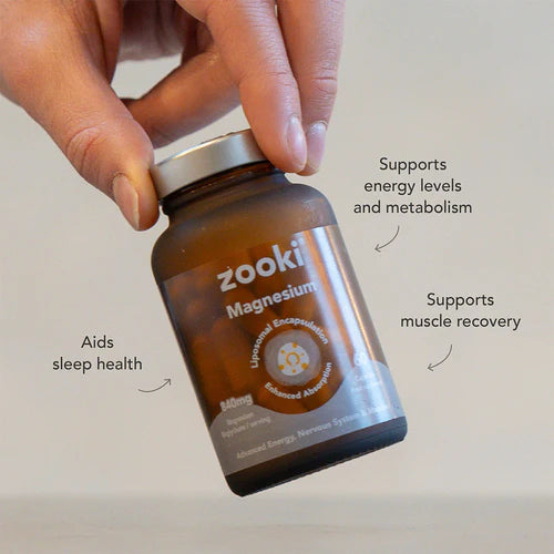 Zooki Magnésium Glycinate, Gélules Liposomales