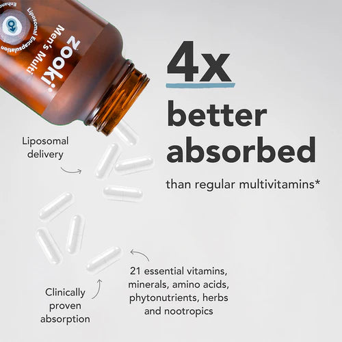 Zooki Men's Multi, Liposomal Capsules