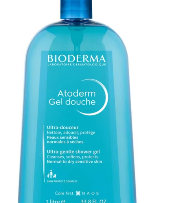 Bioderma Atoderm Body Wash Normal Sensitive Skin 1L