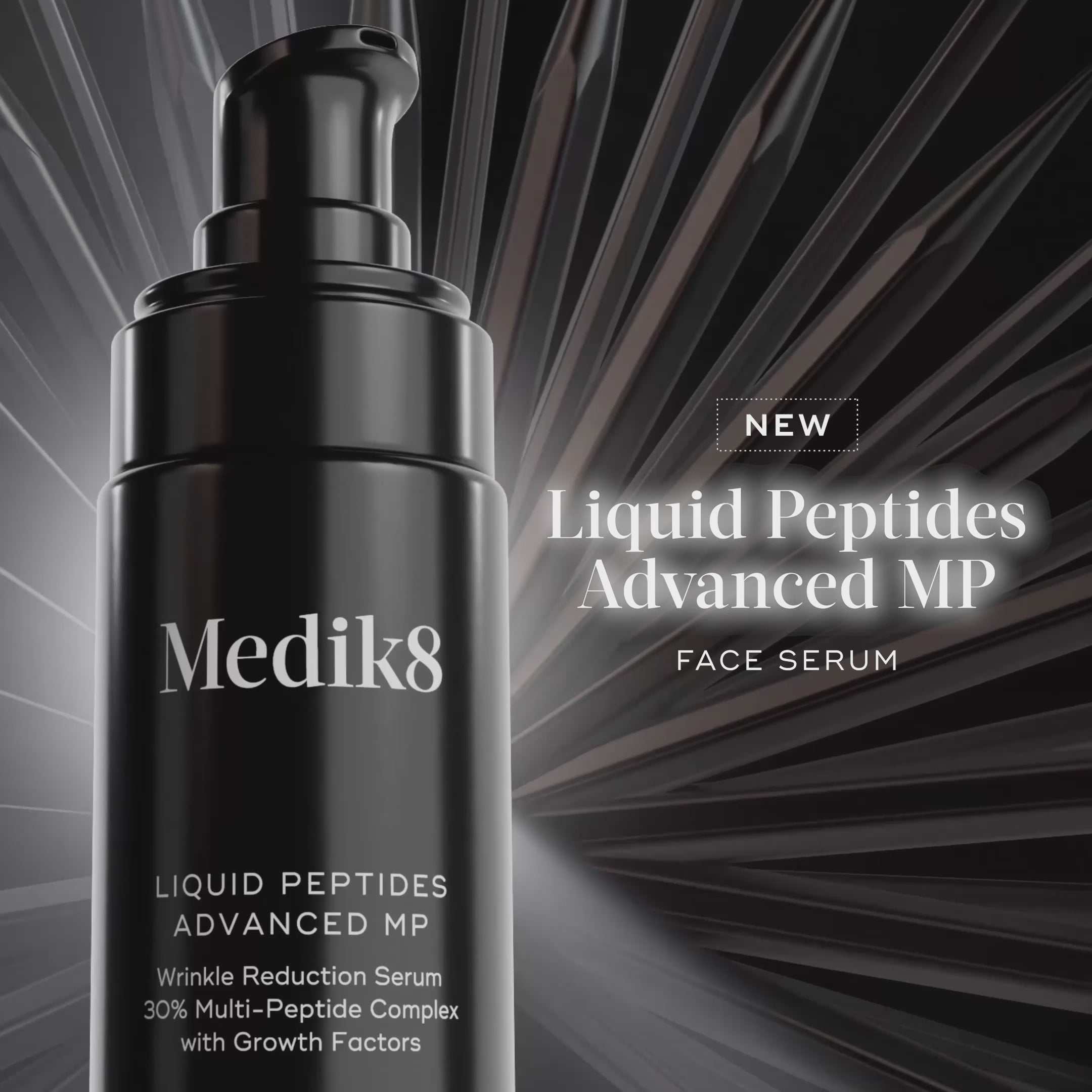 Load video: Medik8 Liquid Peptide Advanced MP 30mL